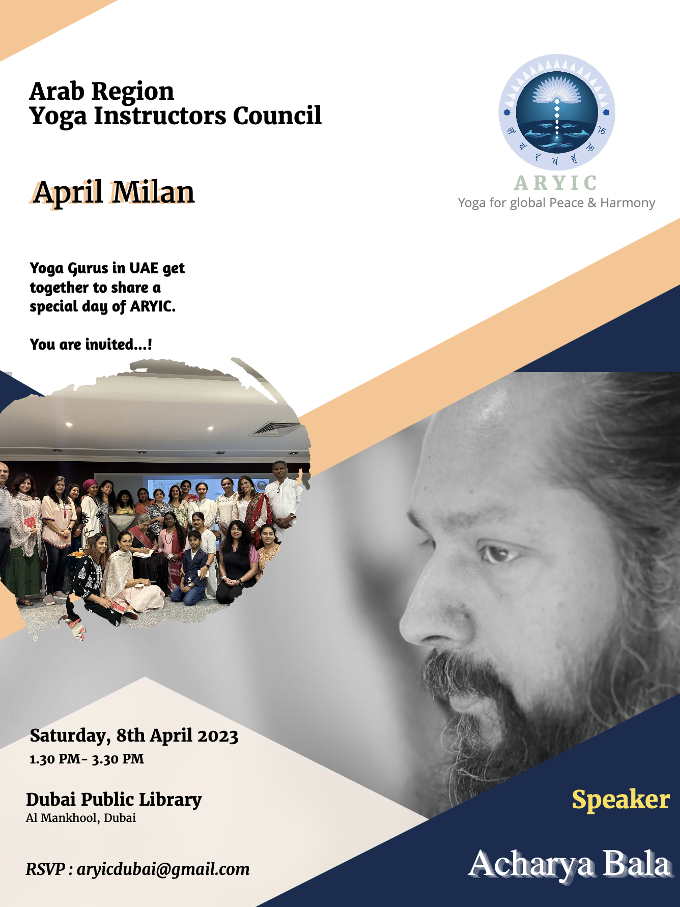 April 2023 Milan poster